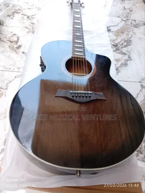Takla 41" Semi Acoustic Guitar With Bag and Strap 6 Strings