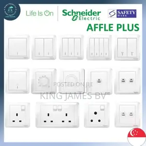 Schneider Switches and Socket