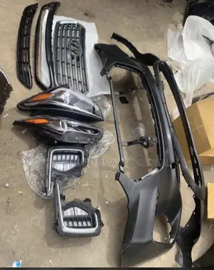 Complete Bumper and Headlamp for Hyundai Santafe 2018 Available