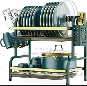 2layers Dish Drying Rack , Kitchen Dish Rack Available
