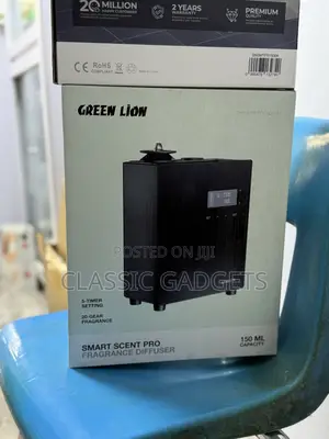 Green Lion Smart Scent Pro Aroma Diffuser - Black