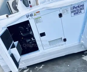 60kva Perkins Generator With England Copper Coil Noiseless Engine