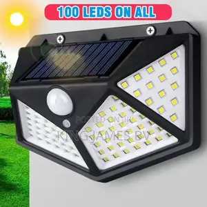100 Led Solar Wall Light
