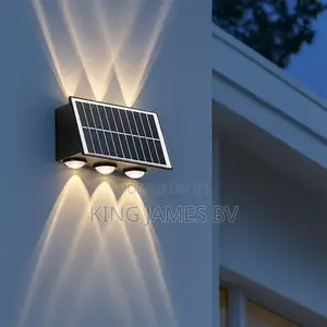 6 Led Solar Wall Light