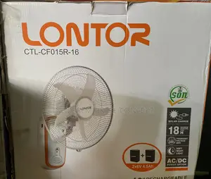 16 Inches Lontor Rechargeable Wall Fan