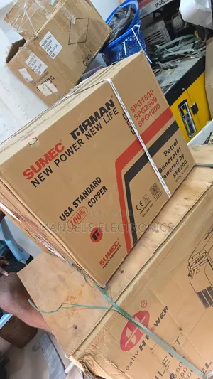 Original Sumec Firman Petrol Gen Model Spg4000m 4.5kva 100%Copper Coil
