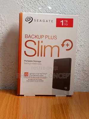 Seagate Backup Plus External Hard Drive 1tb