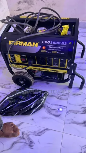 Firman Petrol Generator Model Fpg3800 100% Copper Coil(2.8kva)