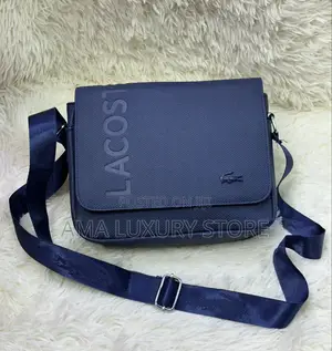 Lacoste Luxury Designer Men's Crossbody Side Bags