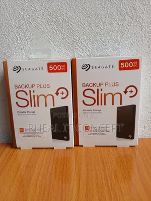 Seagate Backup Plus External Hard Drive 500gb