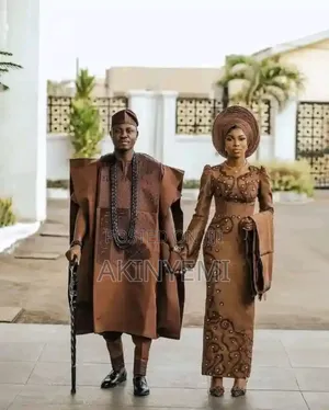 Couple Aso Oke Set