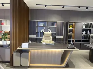 Ceo Executive Desk With Led Lights