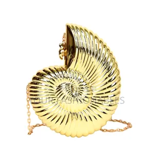 Acrylic Conch Clutch Purse