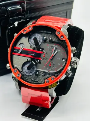 Diesel Quality Luxury Men Automatic Engine Wristwatch