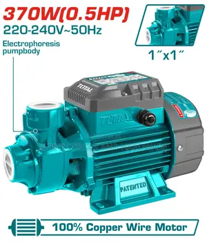 Power Source Water Pump Total Peripheral Water Pump 0.5hp