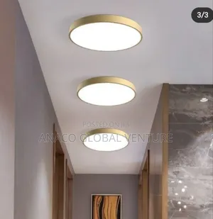 Led Ceiling Fittings 3 Colours Light Gold Body