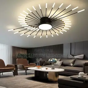 Shaped Led Ceiling Lamp Modern Living Room Light Home Decor Bedroom