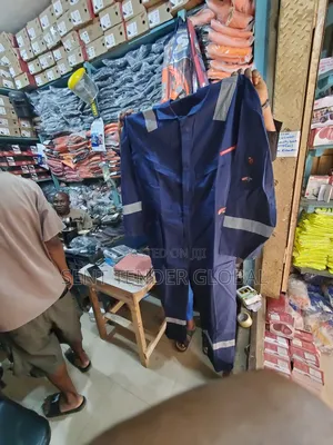 Thick Blue Redwings Fire Resistant Coverall