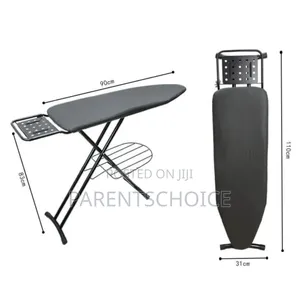 Ironing Table With Iron Stand and Garment Rack