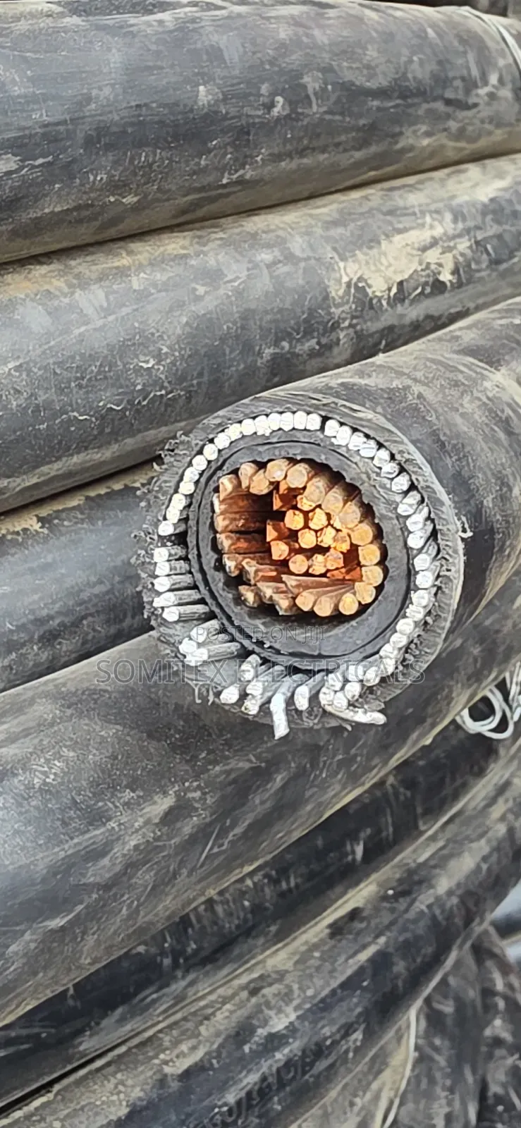 185mmx1core Amoured Cable