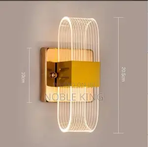 Nordic Luxury Wall Lamp Led Bedside Lamp Aluminum Wall Light