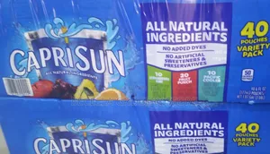 Caprisun 40 Pouches Variety Pack.