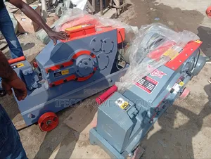 Heavy-Duty Steel Bar Cutter, Specifically 50mm Rod Cutting Machine.