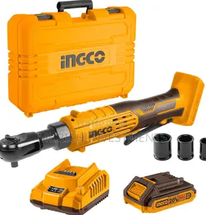 20v Cordless Drive Ratchet With 65nm Torque, 3/8" Square Drive
