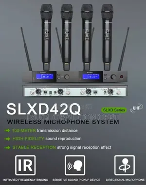 Shure SLX-D 4in1 Digital Wireless Microphone System