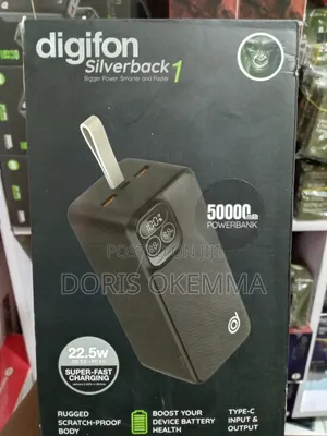 Digifon Silverback 1 – 50,000mah Power Bank (22.5w Super Fast)