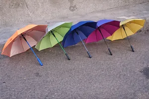 Medium Sized Brightly Coloured Umbrellas
