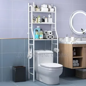 Toilet Rack Available In Black And White