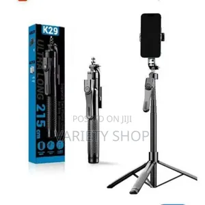 Ultra Long Selfie Tripod For Live Streaming And Content Creator