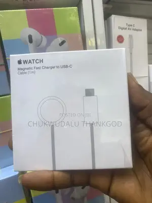 Apple Watch Magnetic Fast Charger to Usb-C Cable (1m)