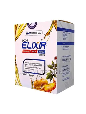 HMX Natural Elixir Honey for Men - Boost Libido, Sex Drive Performance