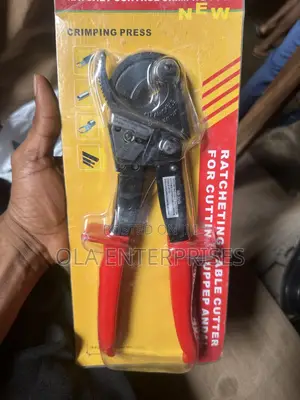 Ratchet Cable Cutter (Crimping Press Type)