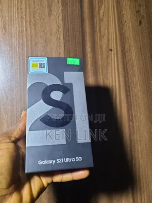New Samsung Galaxy S21 Ultra 5G 128 GB Black