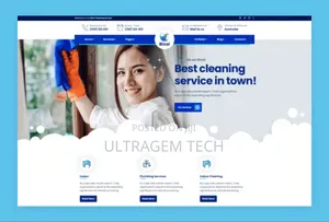 Quality Cleaning-Service Website Design