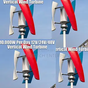 10kw Per Day 48v Vertical Wind Turbine Energy for Homes Farm