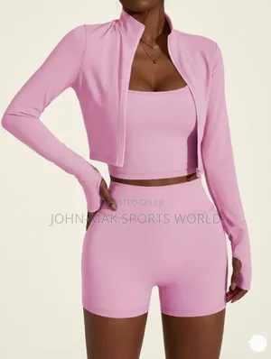 3-Piece Female Gym Wear Set