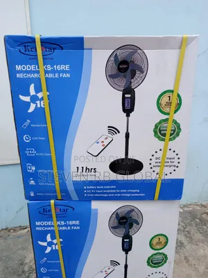 Kenstar 16” Rechargeable Standing Fan | Ks16re