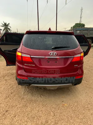 Hyundai Santa Fe Limited 4dr SUV AWD (3.3L 6cyl 6A) 2015 Red