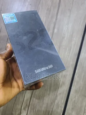 New Samsung Galaxy S20 Ultra 5G 128 GB Black