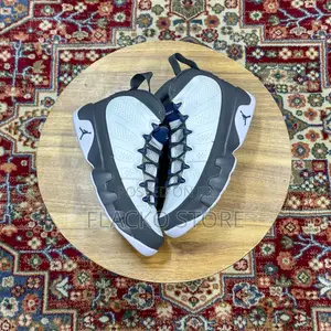 Original Air Jordan 9 Retro Flint Grey Sneakers
