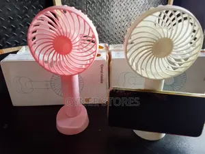 Handheld Rechargeable Fan With Phone Stand