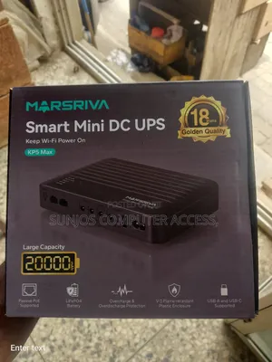 Marsriva Smart Mini Dc Ups Routet
