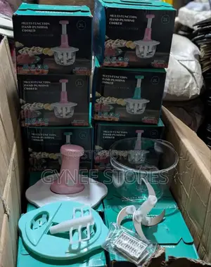 Multi-Functional 2l Pat Chopper With Accessories