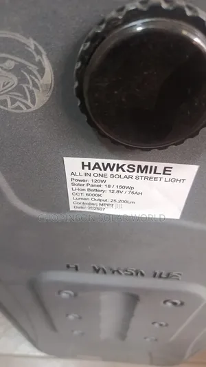 Solar Energy Hawk Smile Street Light