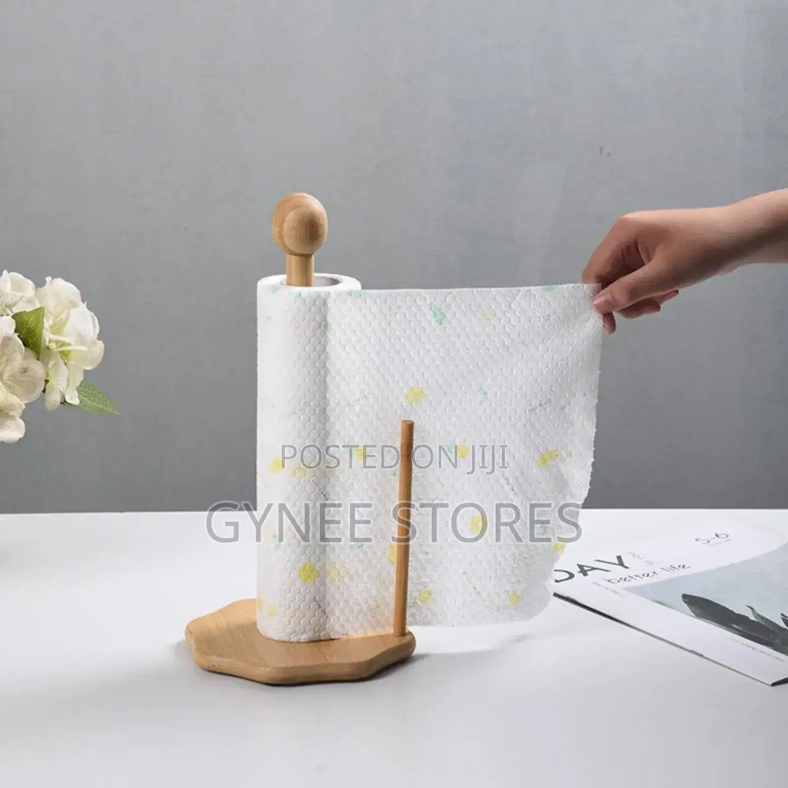 Wooden Tissue Holder/Stand