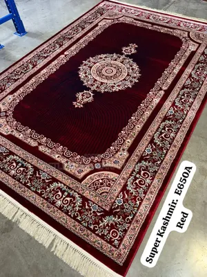 Red Luxury Super Kashmiri Rug